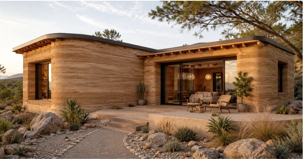 Compacted Earth Homes
