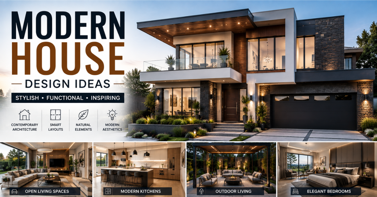 Modern House Design Ideas for a Clean and Contemporary Build