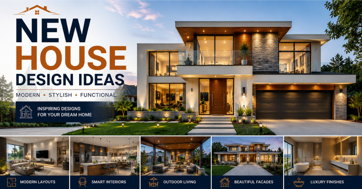 New House Design Ideas for a Functional and Beautiful Build